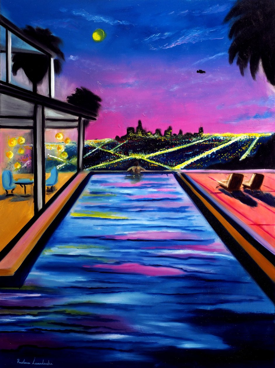 Los Angeles Lights, 2025 by Ruslana Levandovska