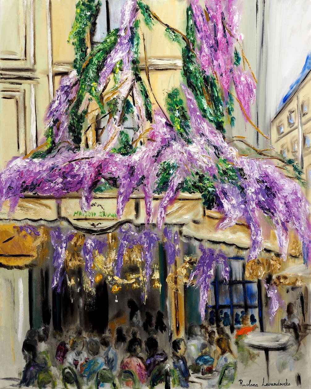 Maison Sauvage Paris - Wisteria by Ruslana Levandovska