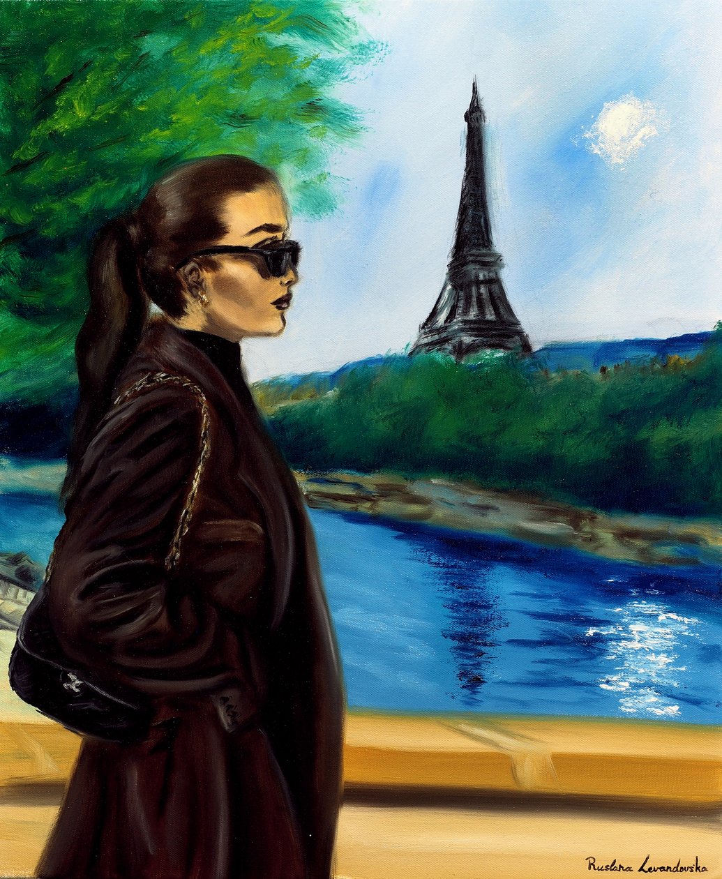 Parisian Afternoon, 2024 by Ruslana Levandovska
