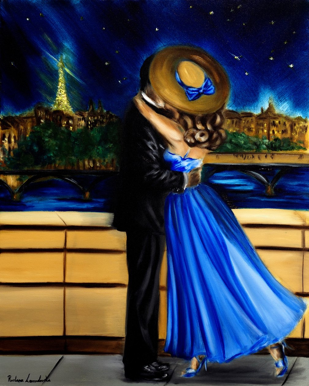 Parisian Rendez Vous, 2024 by Ruslana Levandovska