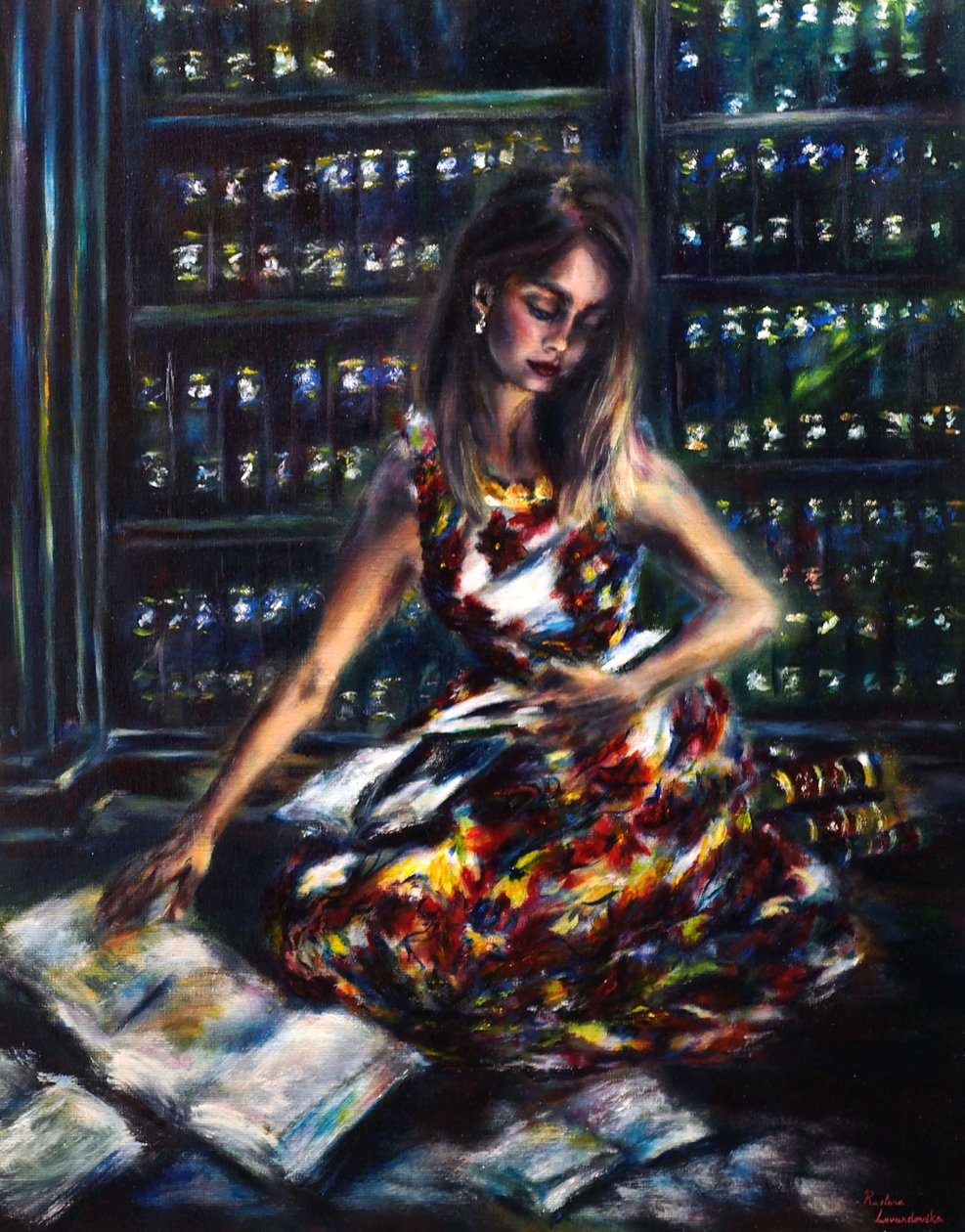 The Reader by Ruslana Levandovska