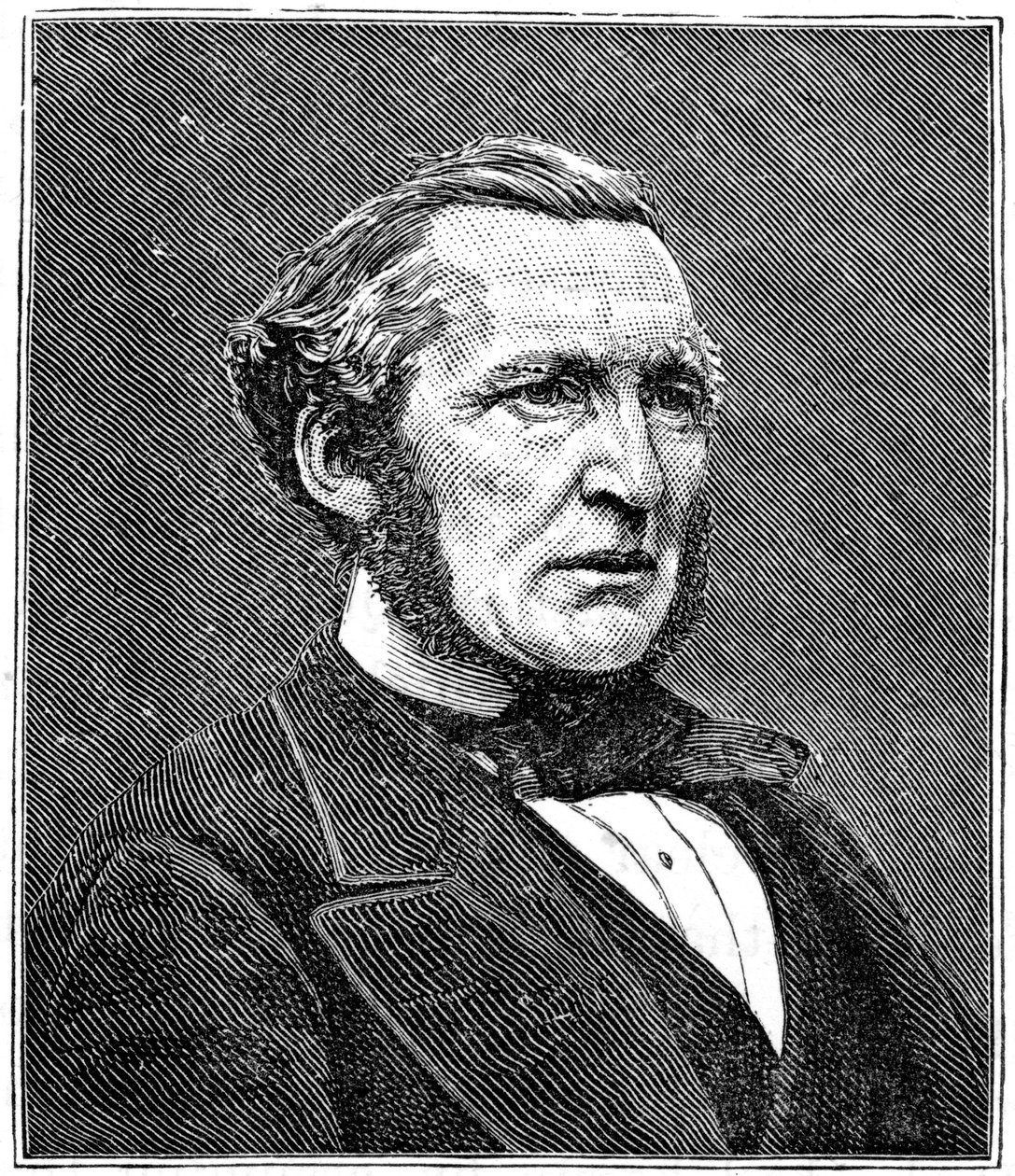 Hugh Cairns, 1st Earl Cairns, 19th century British statesman by Russell and Sons