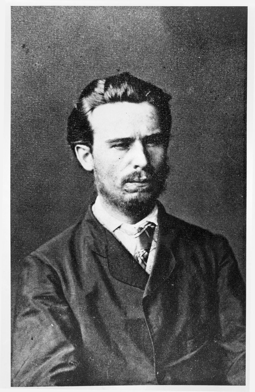 Portrait of Sergei Nechaev by Russian Photographer