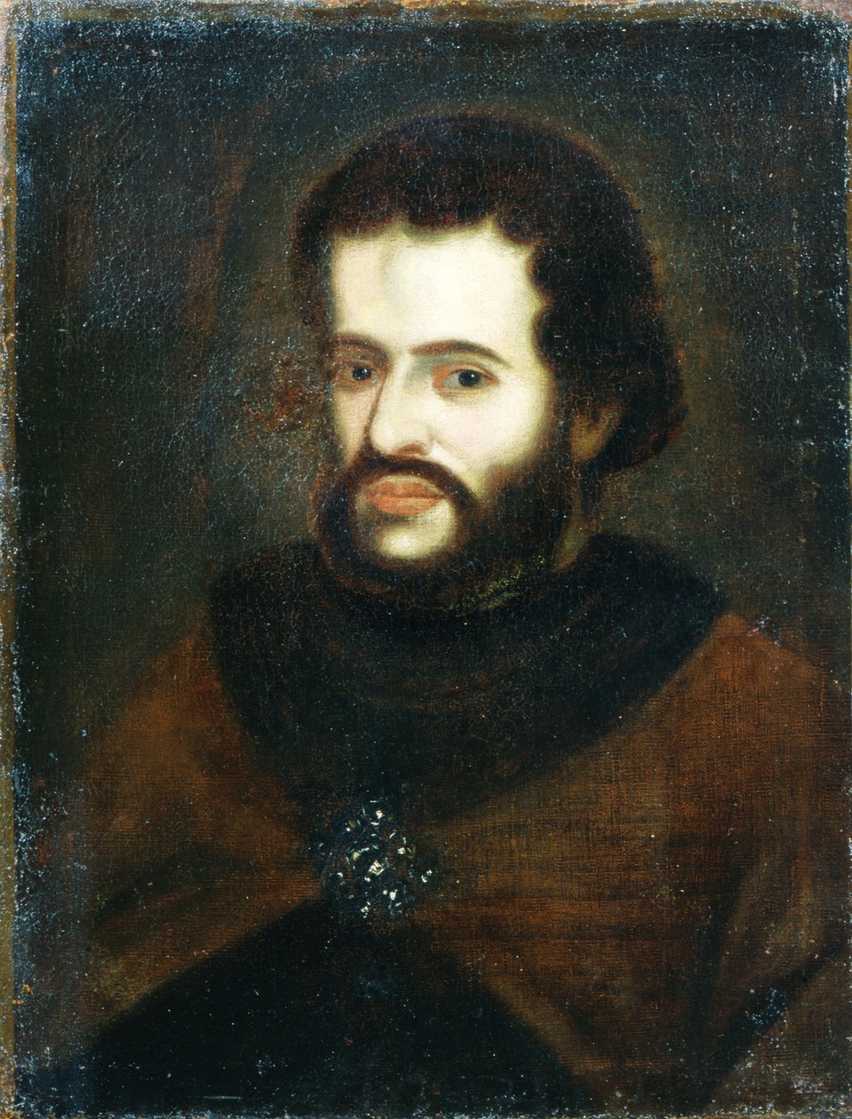 Portrait of Tsar Ivan V Alexeyevich (1666-96) by Russian School