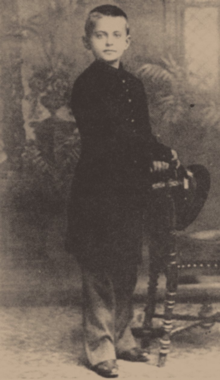 Leon Trotsky Aged 9, 1888 by Russian Photographer