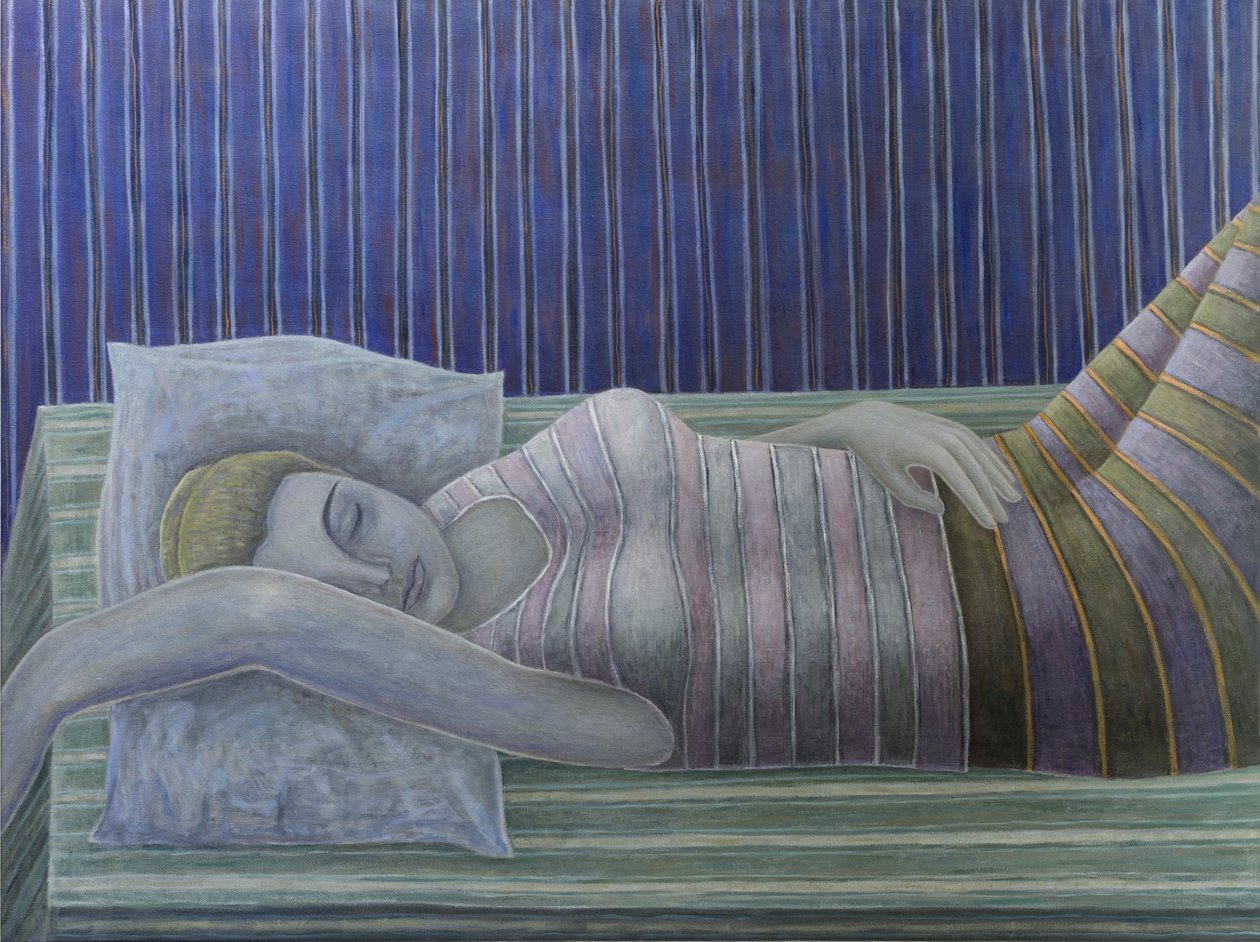 To Sleep, Perchance to Dream (Stripes) by Ruth Addinall