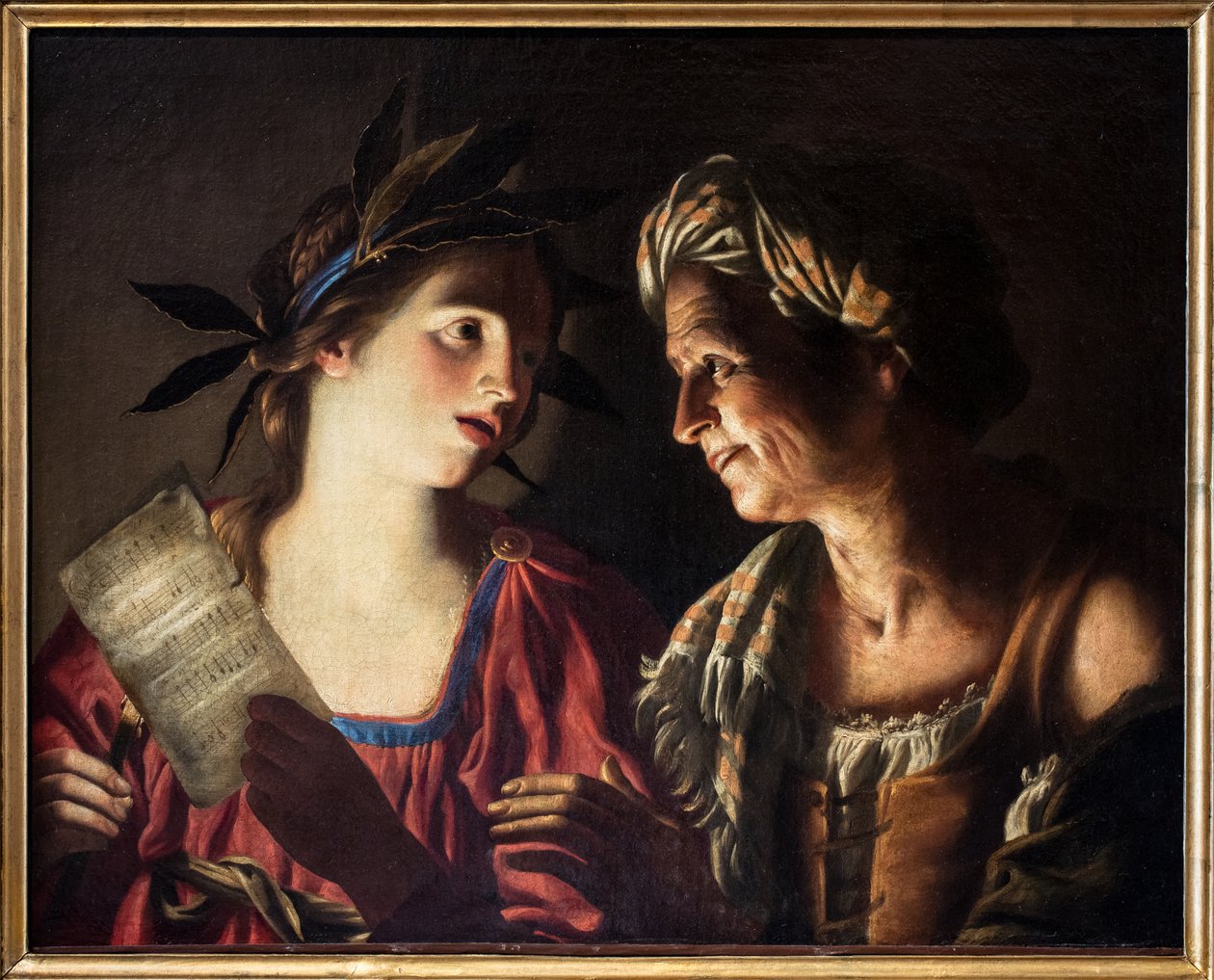 Two Singers by Rutilio Manetti