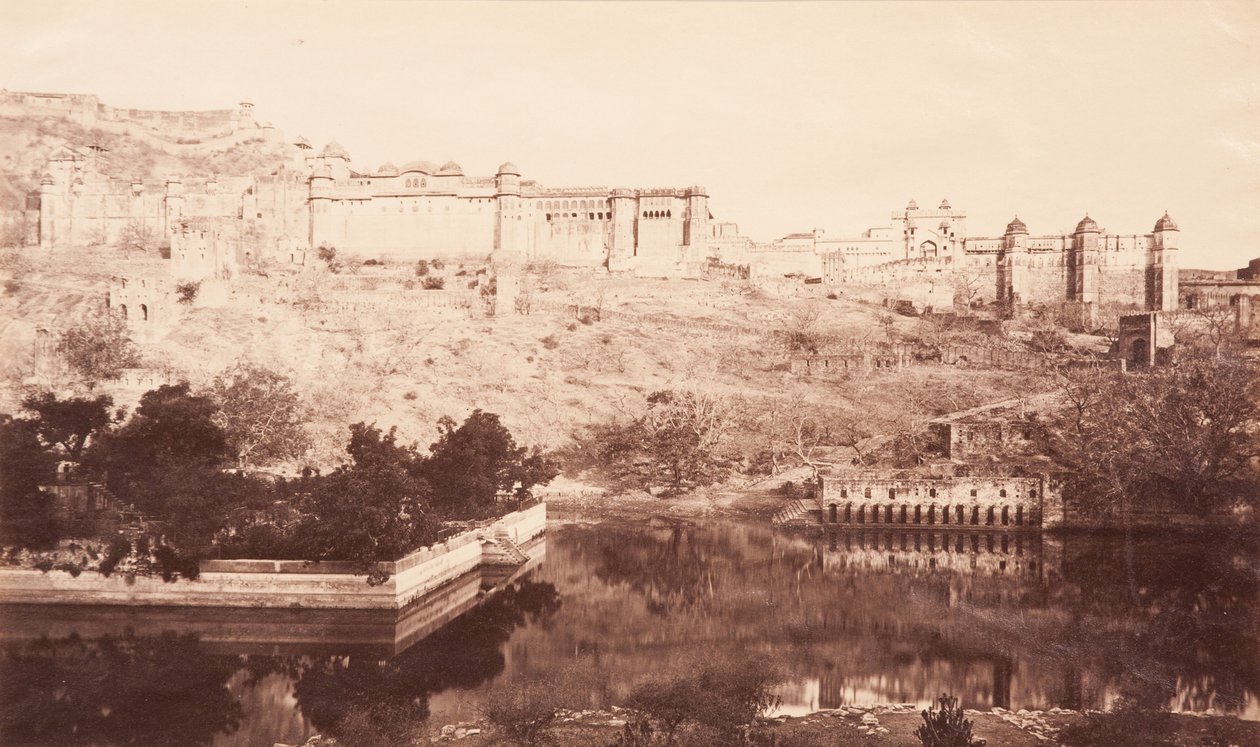 View of Amber Fort by S. and Shepherd, C. Bourne