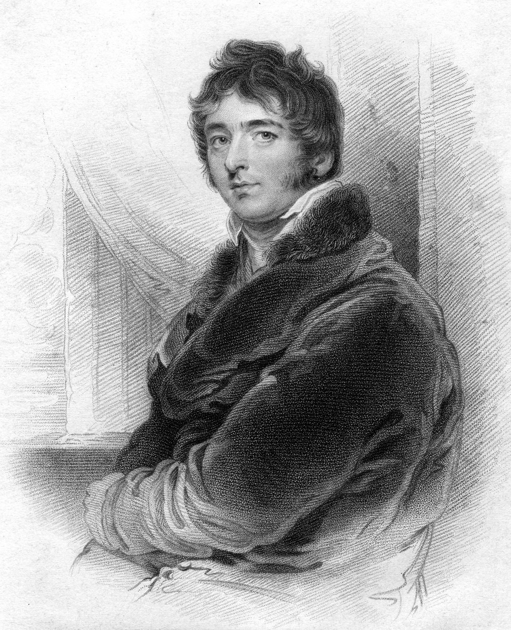 William Lamb, 2nd Viscount Melbourne by S. Freeman