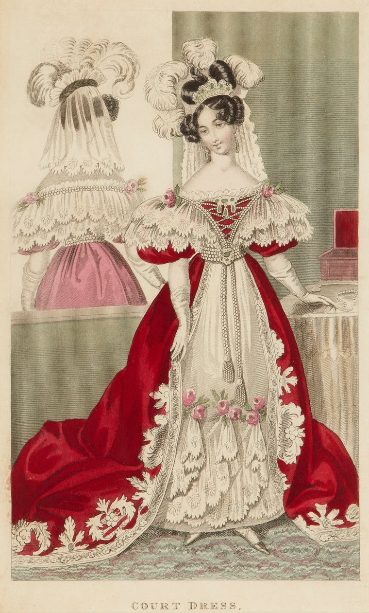 Court Dress, c.1831 by S. Robinson