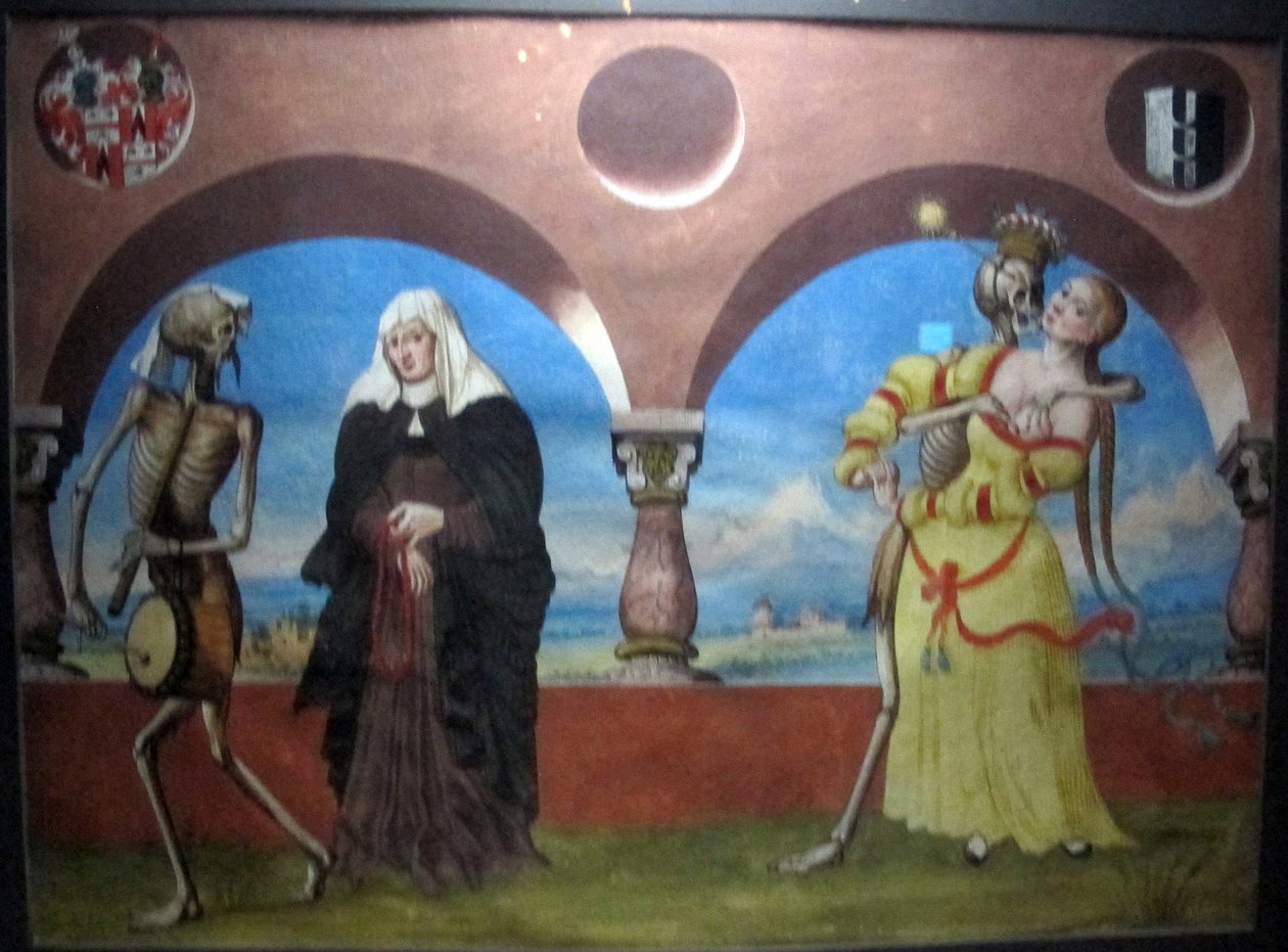 Copy of the Danse Macabre of the Dominican Cemetery of Bern by Sailko Sailko