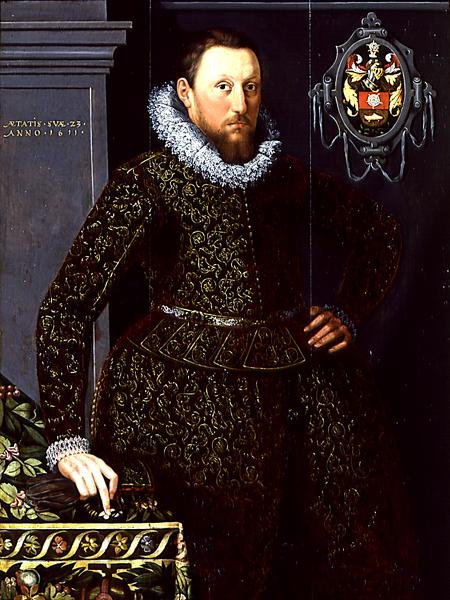 Portrait of Jacob Cornelisz Nobel, 1611 by Salomon Mesdach