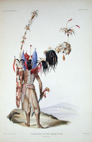 Warrior of Solor Island, from 