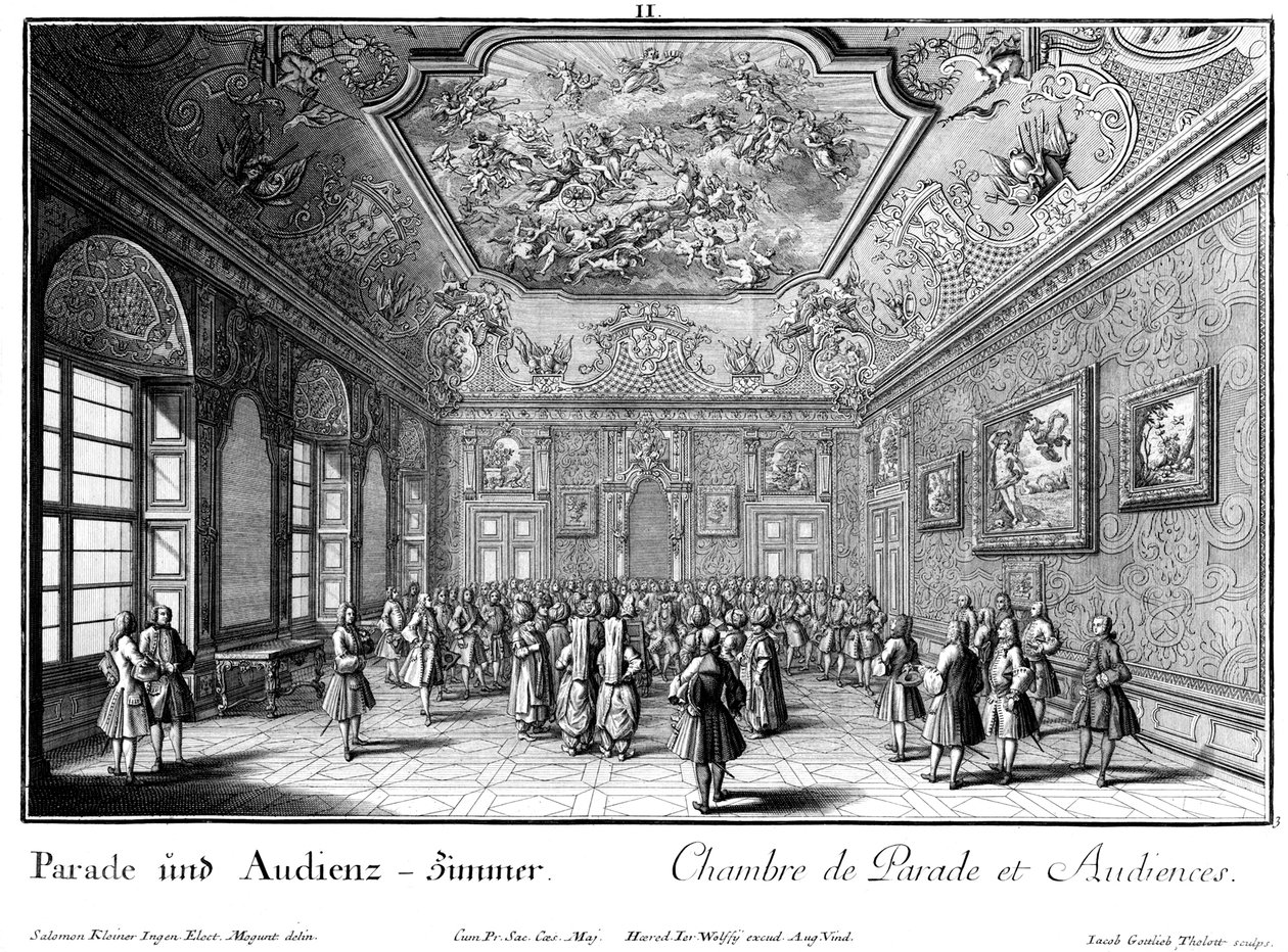 Audience Hall by Salomon Kleiner