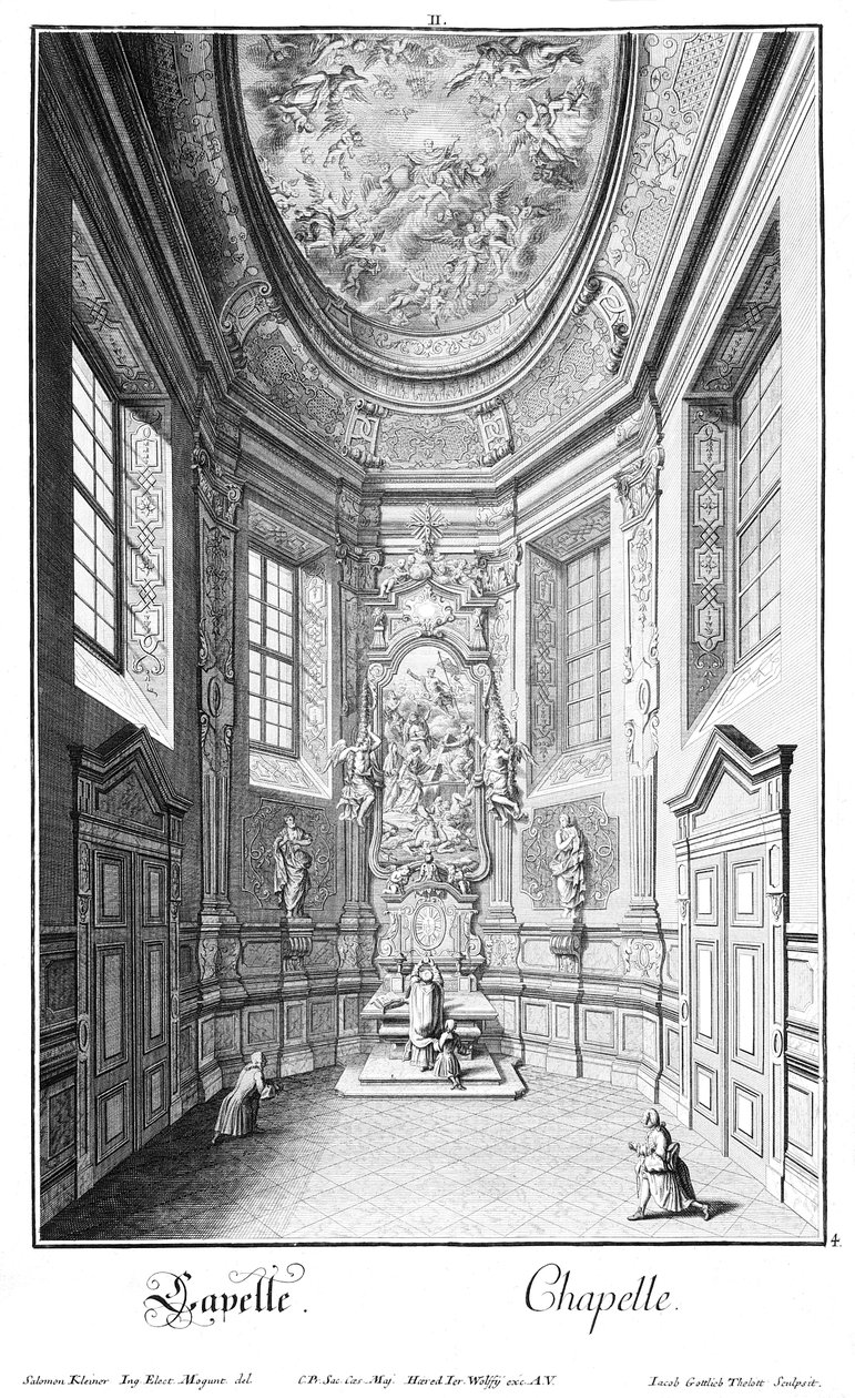 Castle Chapel by Salomon Kleiner