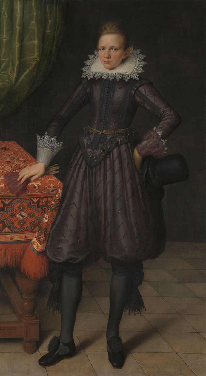 Portrait of Peter Courten by Salomon Mesdach (attributed to)
