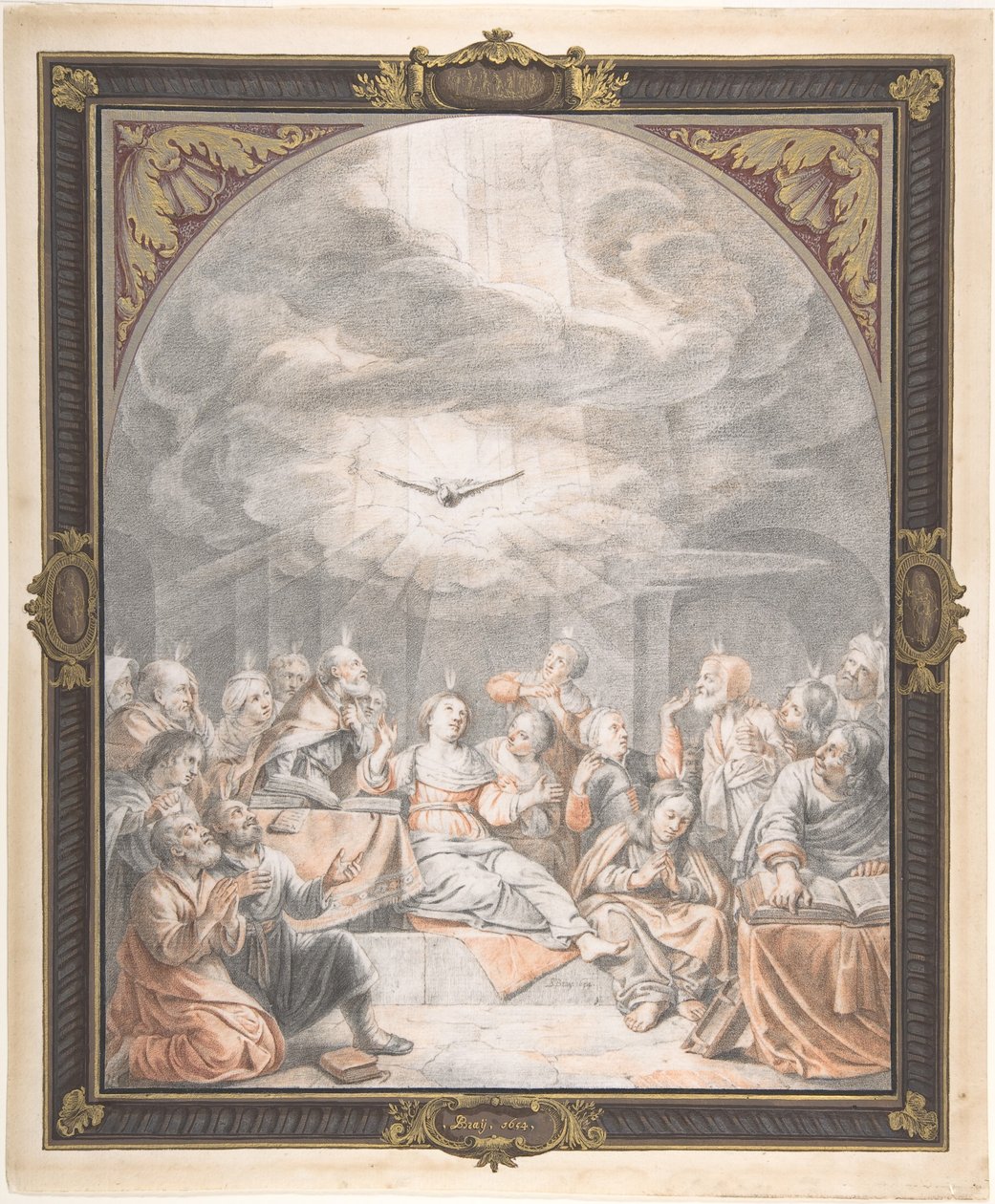 The Pentecost, early to mid-17th century by Salomon de Bray