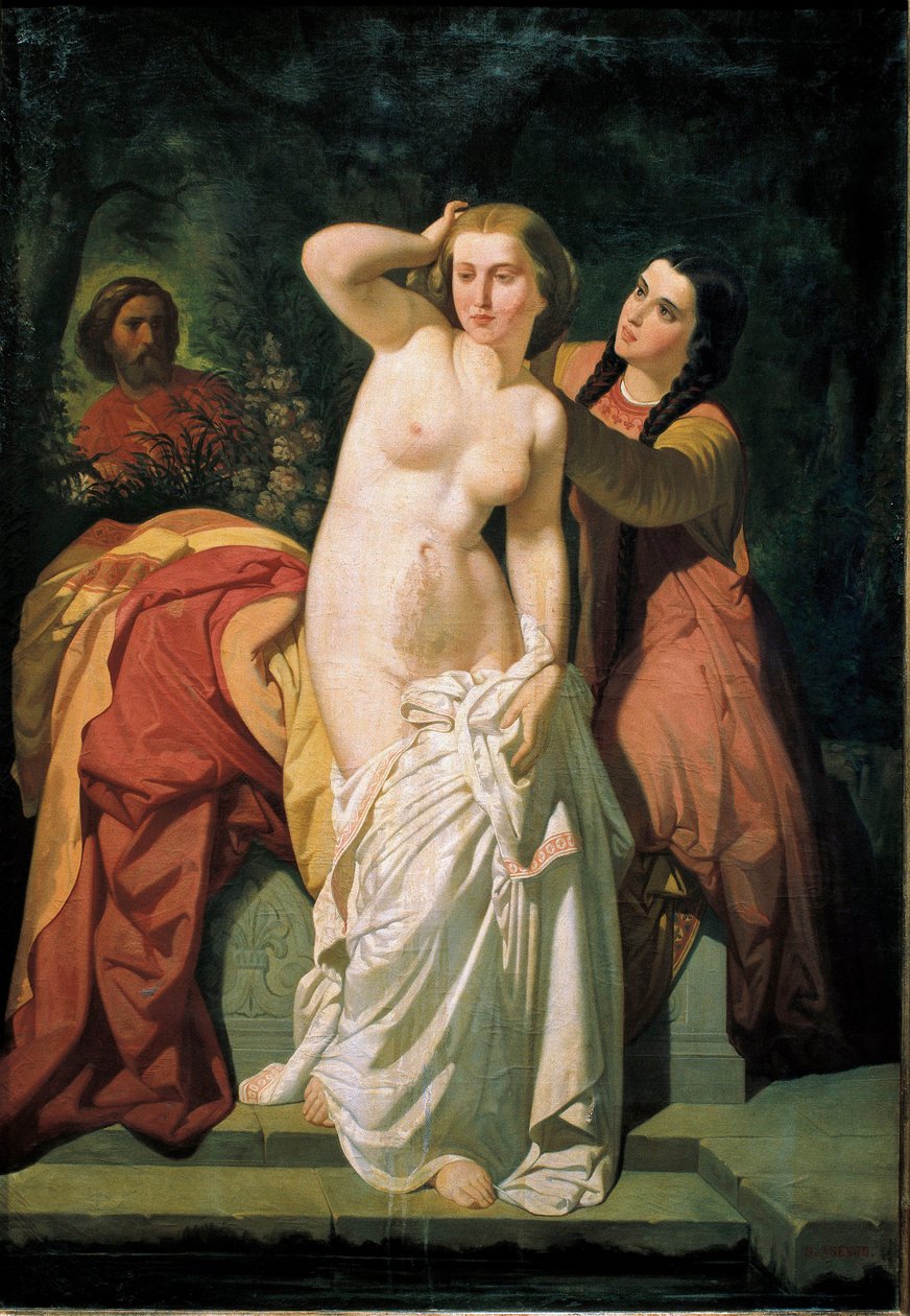 David and Bathsheba by Salustiano Asenjo