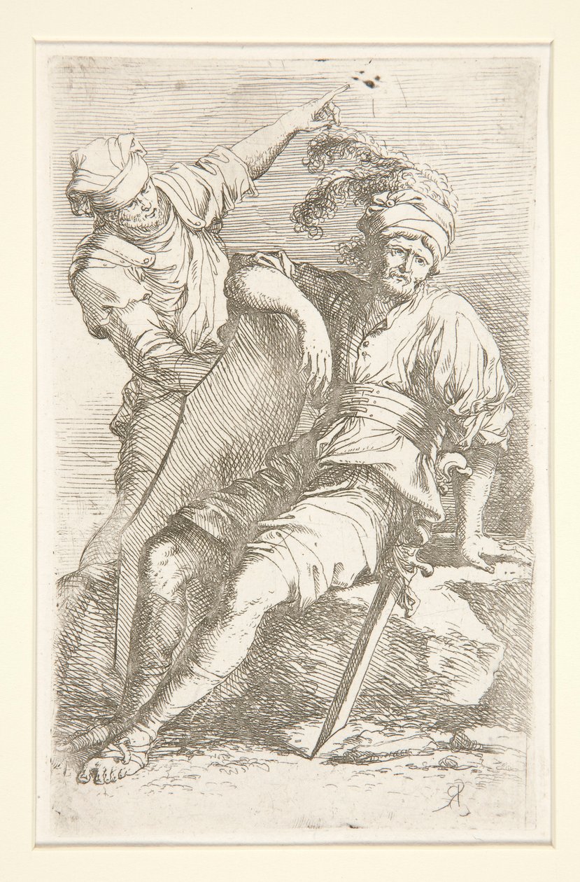 Diverse Figure (Suite) by Salvator Rosa
