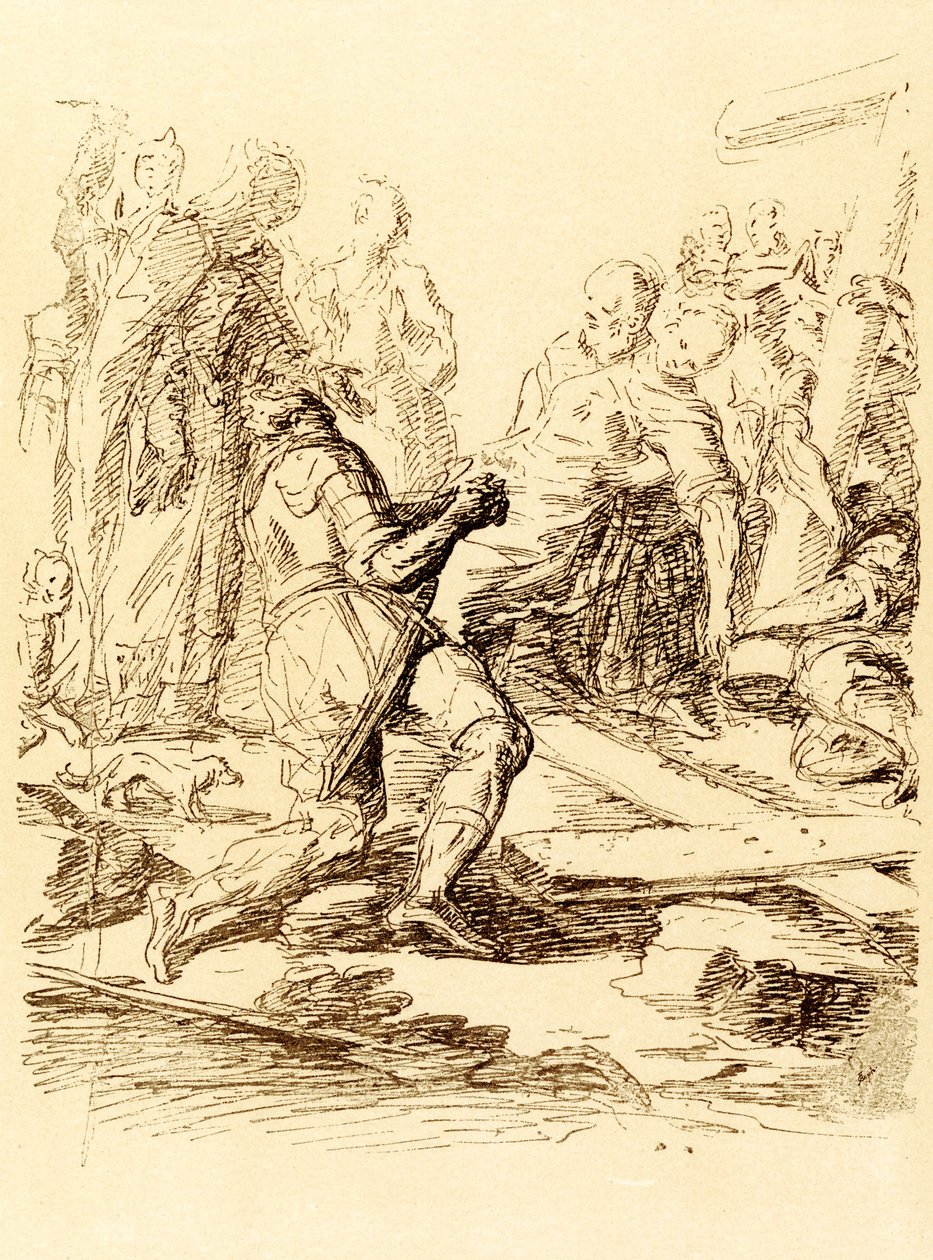 Finding of the Cross by Salvator Rosa