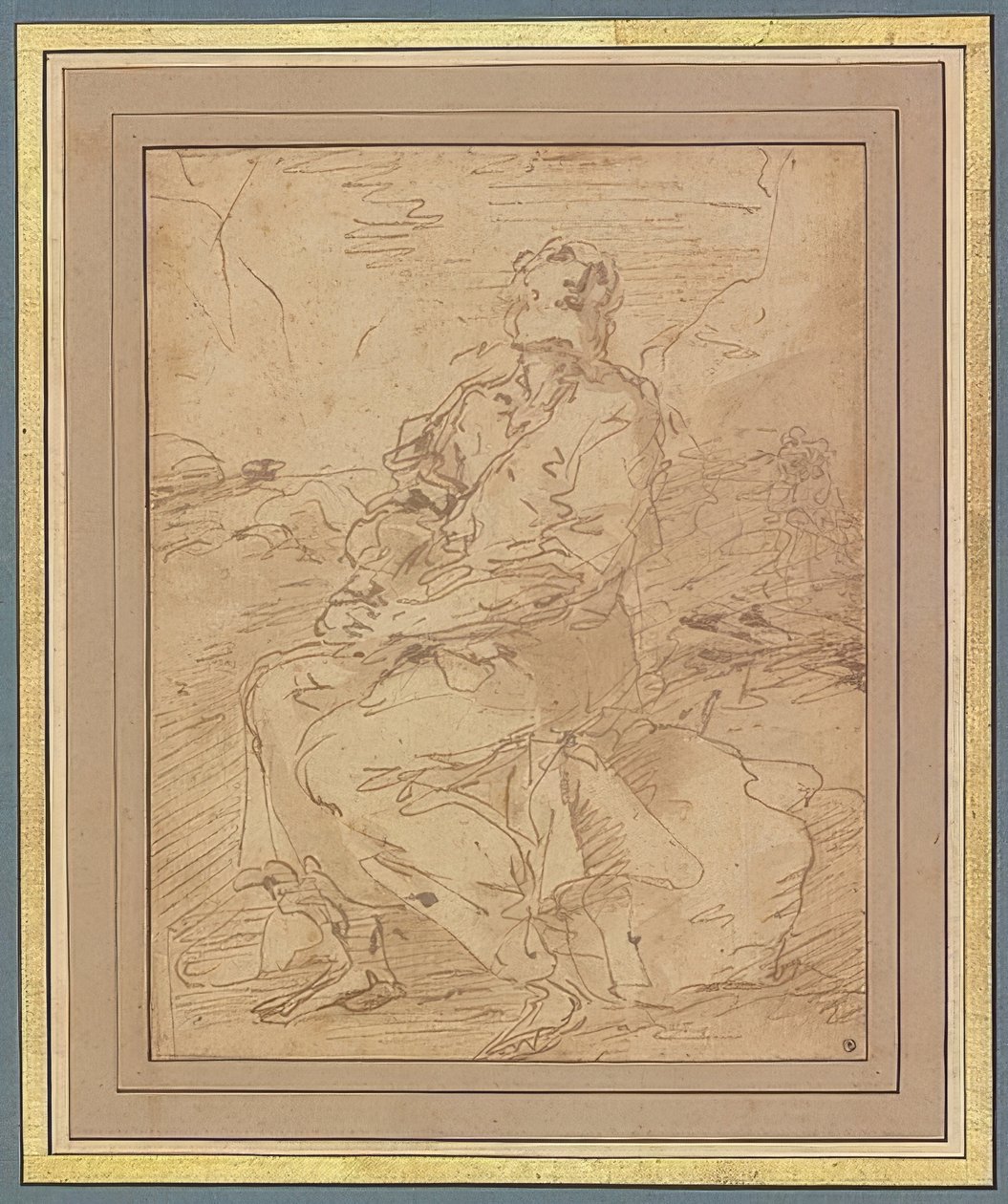 Saint Francis, Design by Salvator Rosa