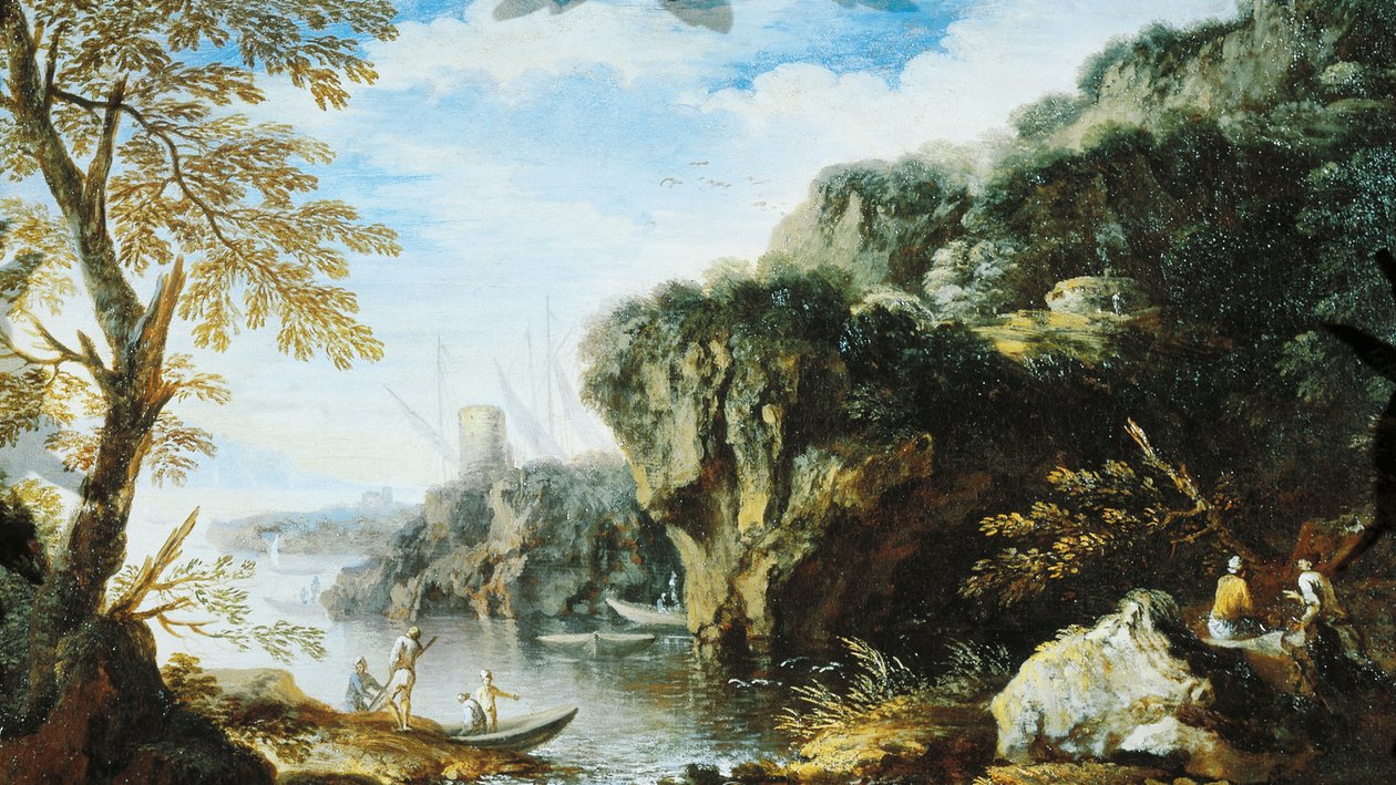 Marine, School of Salvator Rosa by Salvator Rosa