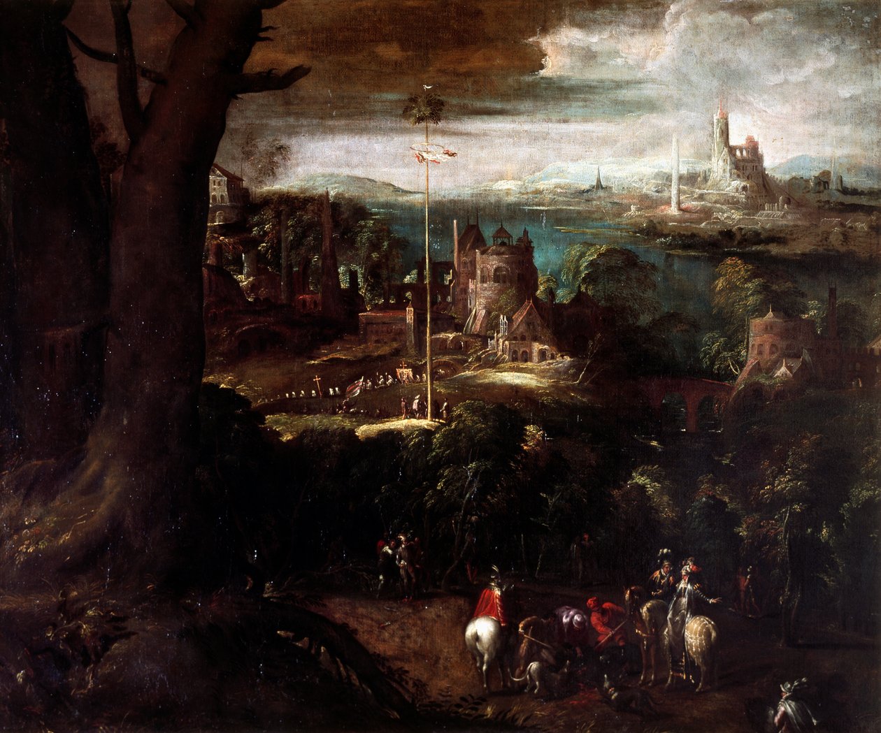 Marine, School of Salvator Rosa by Salvator Rosa