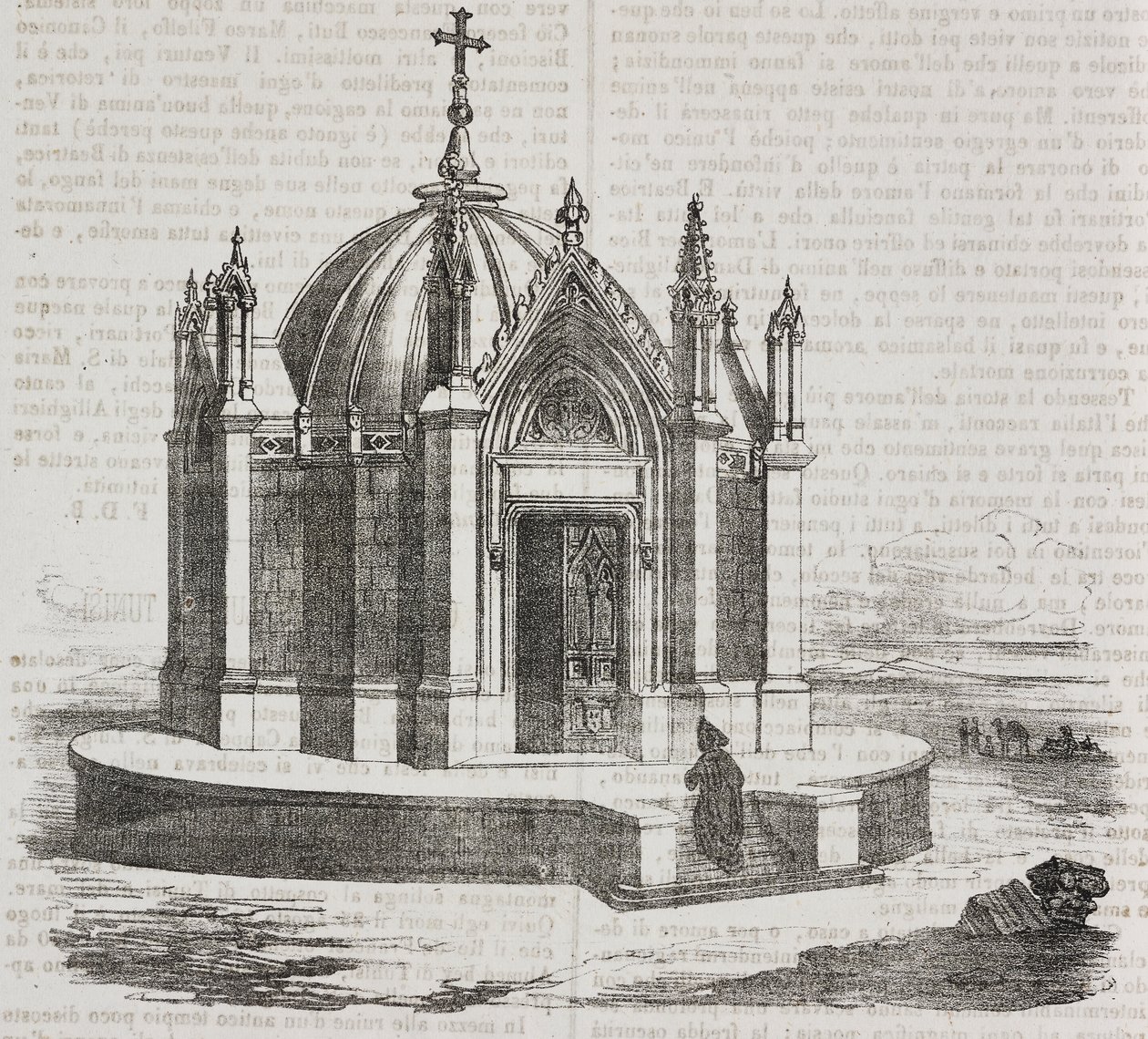 Chapel of St Louis in Tunis, Tunisia by Salvatore Puglia