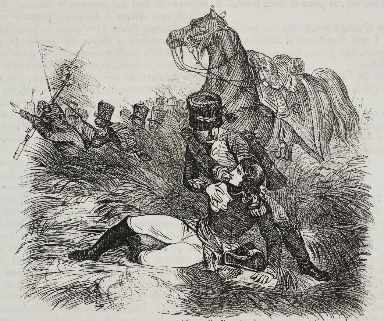 Death of French General Louis Charles Antoine Desaix by Salvatore Puglia