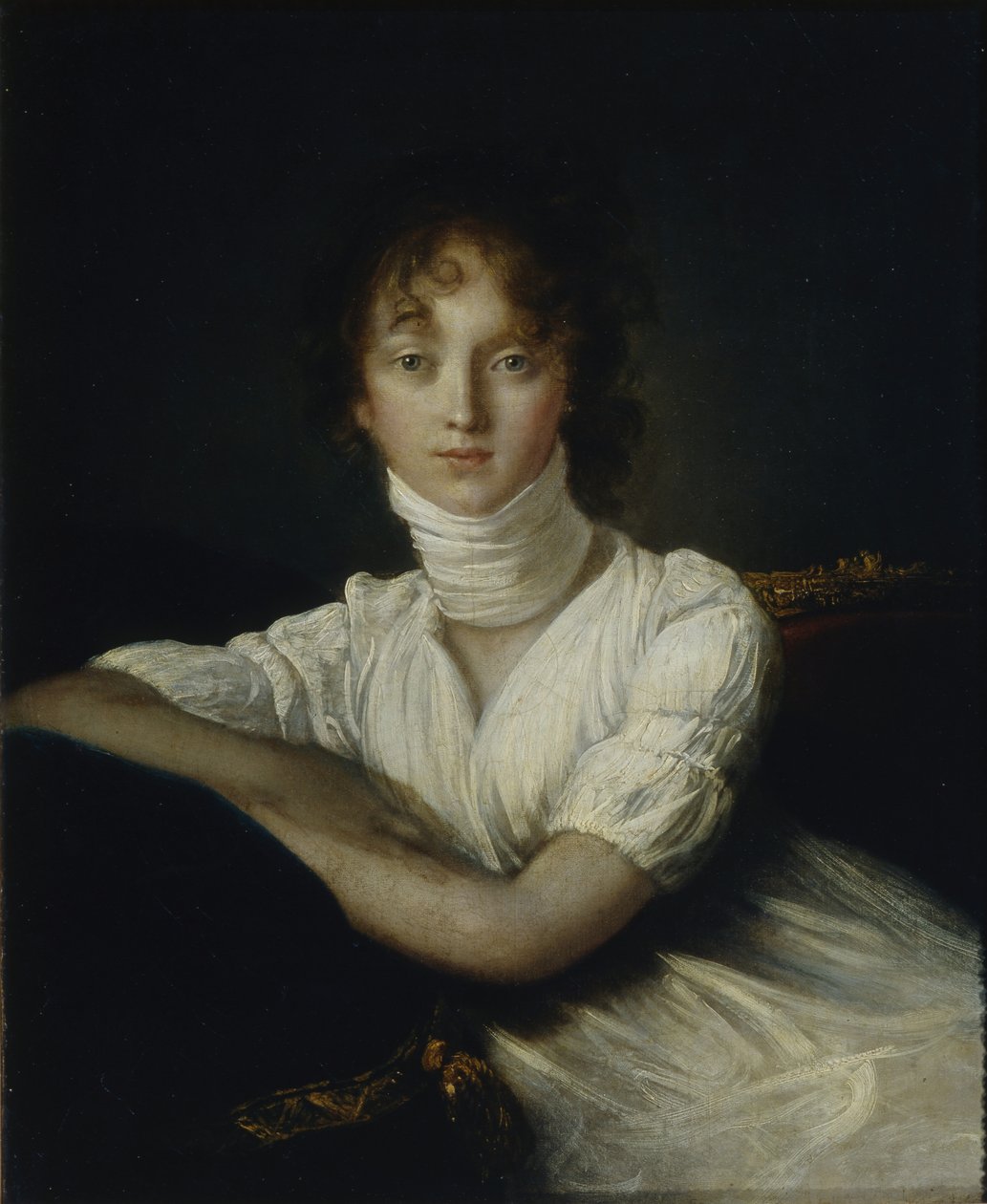 Portrait of Countess Varvara Petrovna Shcherbatova, née Obolenskaya 1774-1843 by Salvatore Tonci