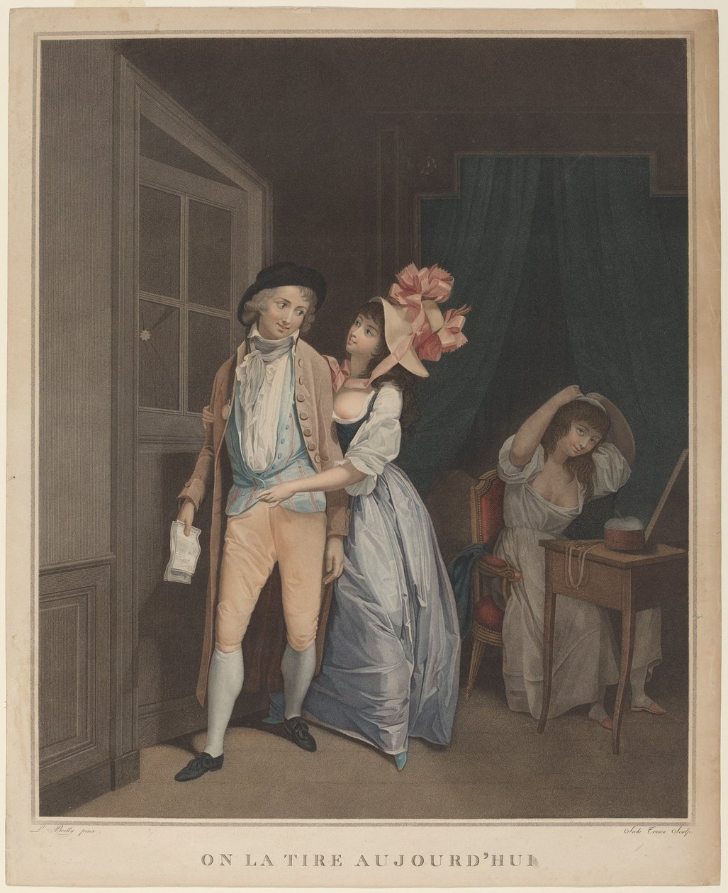It was Pulled Today by Salvatore Tresca after Louis Léopold Boilly