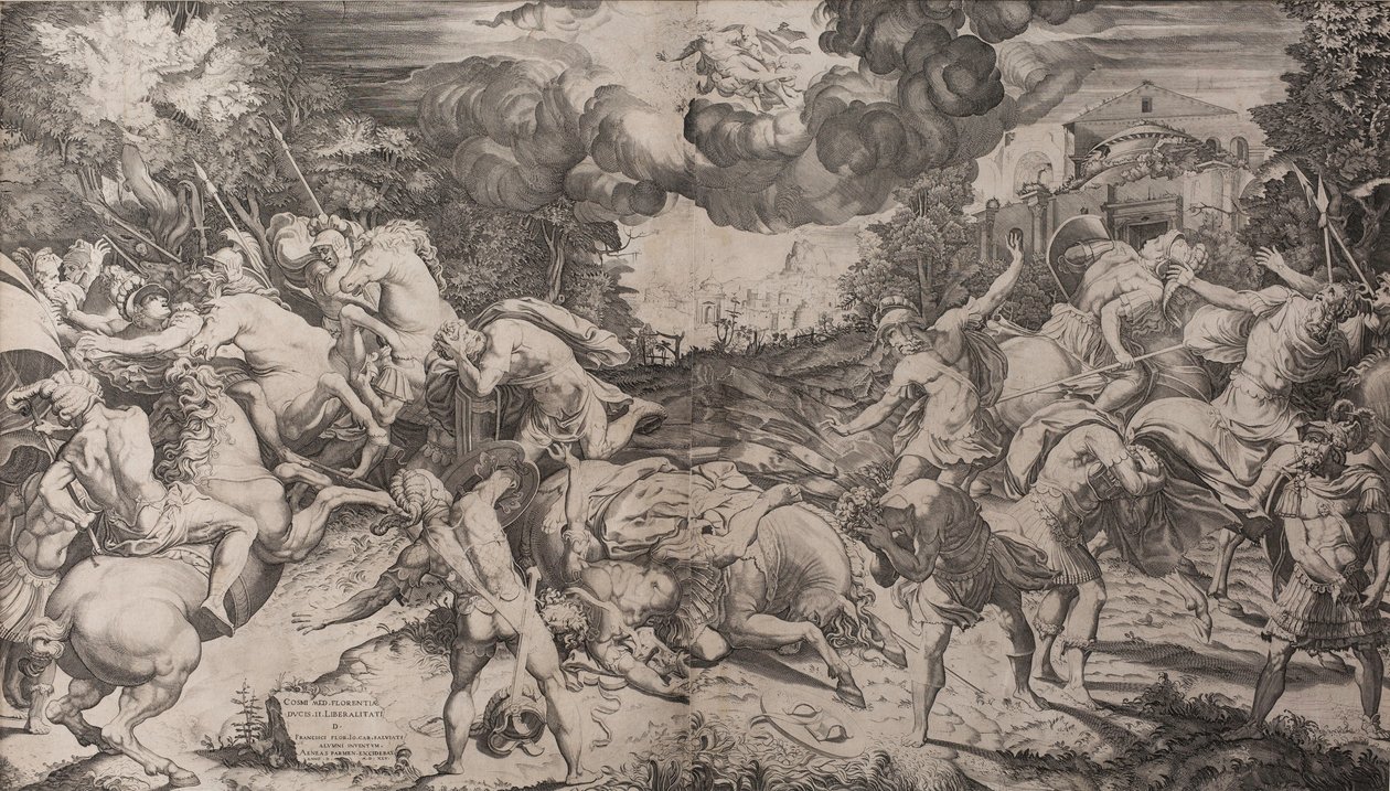 The Conversion of Saint Paul, 1545 by Salviati