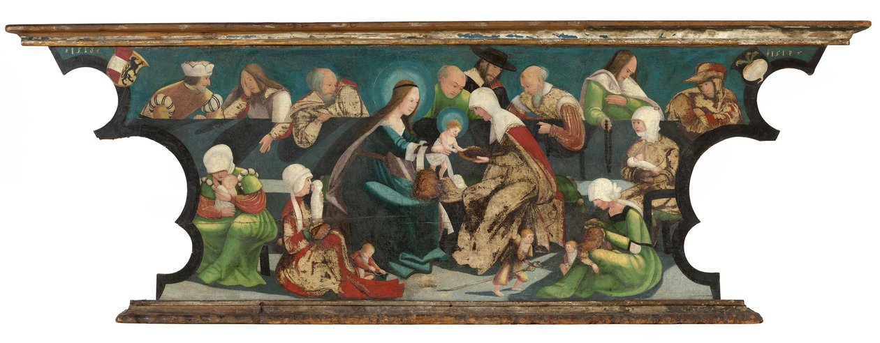 Holy Kinship by Salzburger Maler