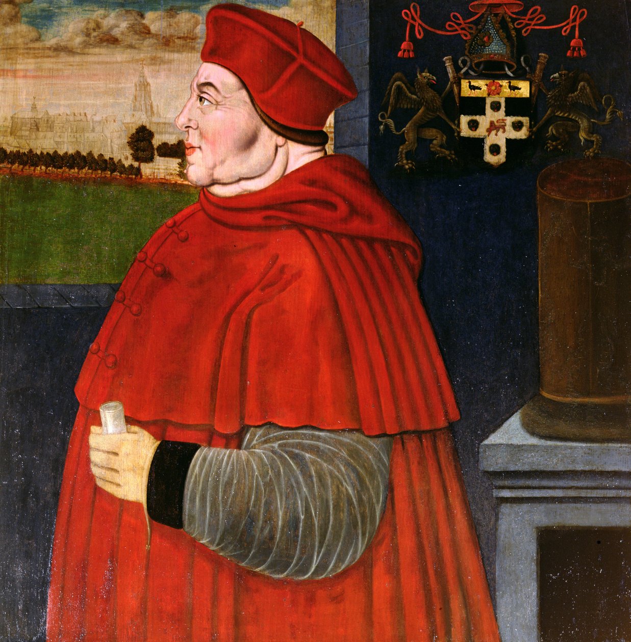 Portrait of Thomas Wolsey by Sampson Strong
