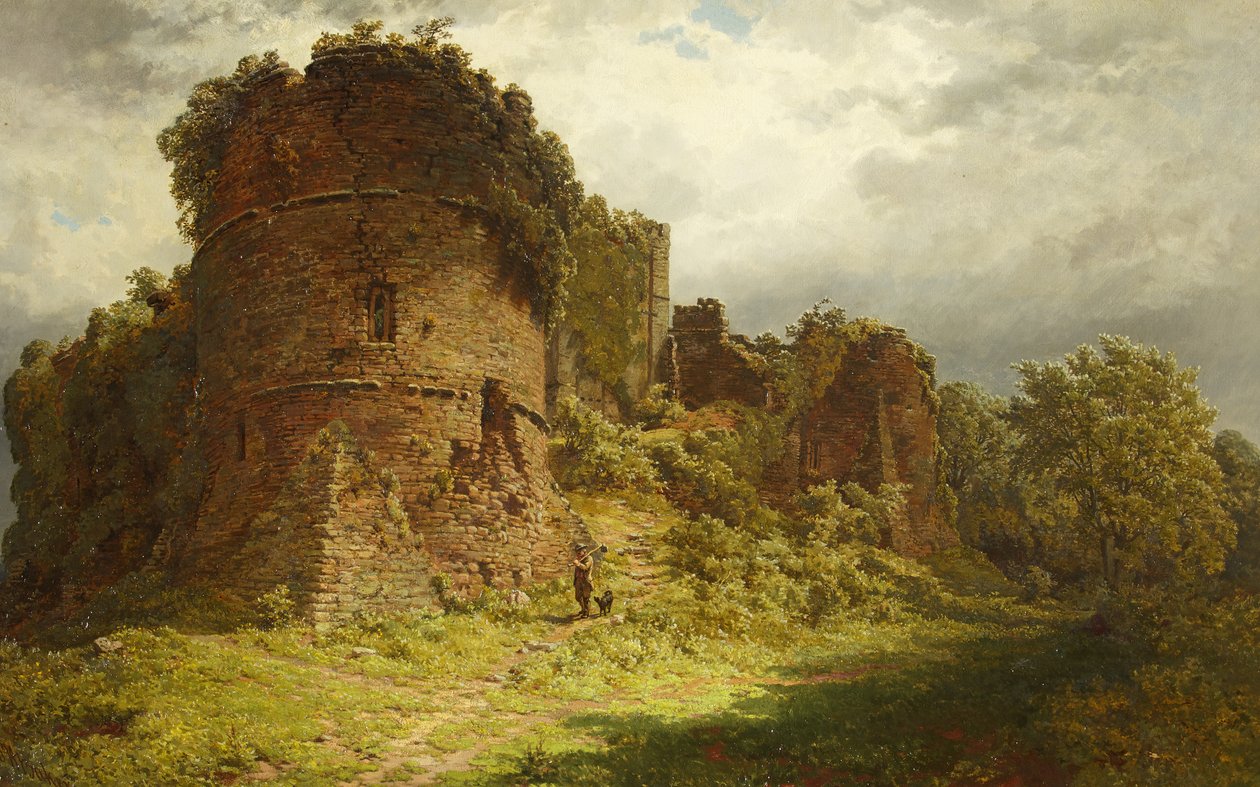 Goodrich Castle, 1875-82 by Samuel Baker