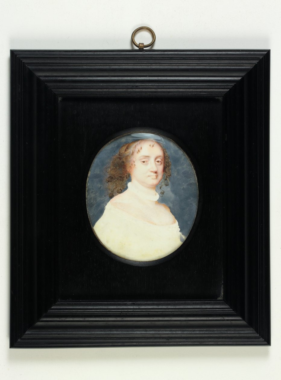 Portrait of a Lady Called Barbara Villiers, Countess Of Suffolk by Samuel Cooper
