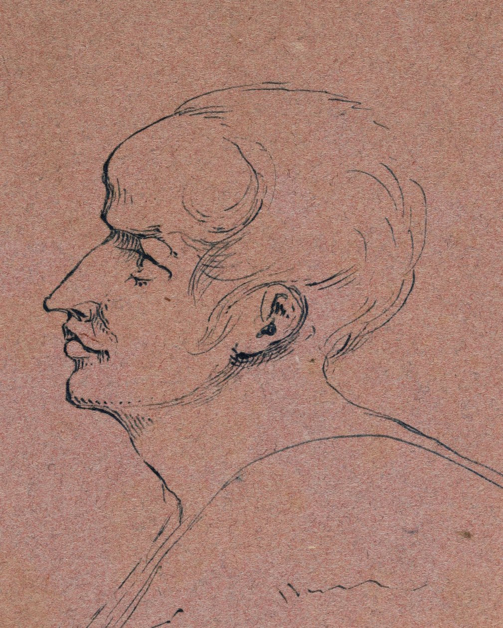 Profile of a Man by Samuel Finley Breese Morse