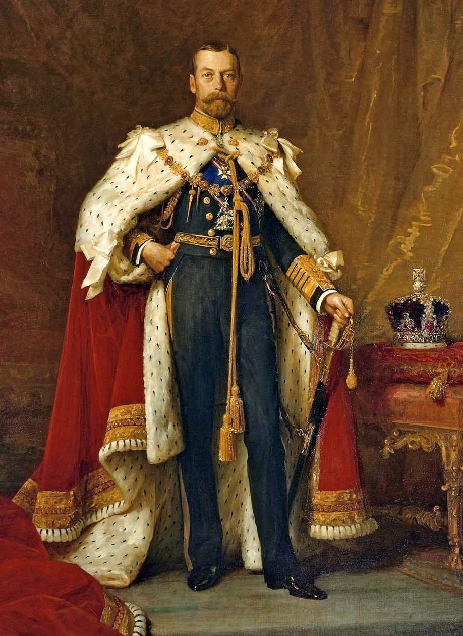 King George V, 1911 by Samuel Luke Fildes