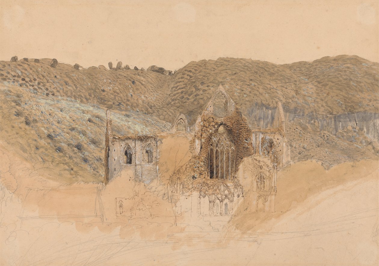 Tintern Abbey by Samuel Palmer
