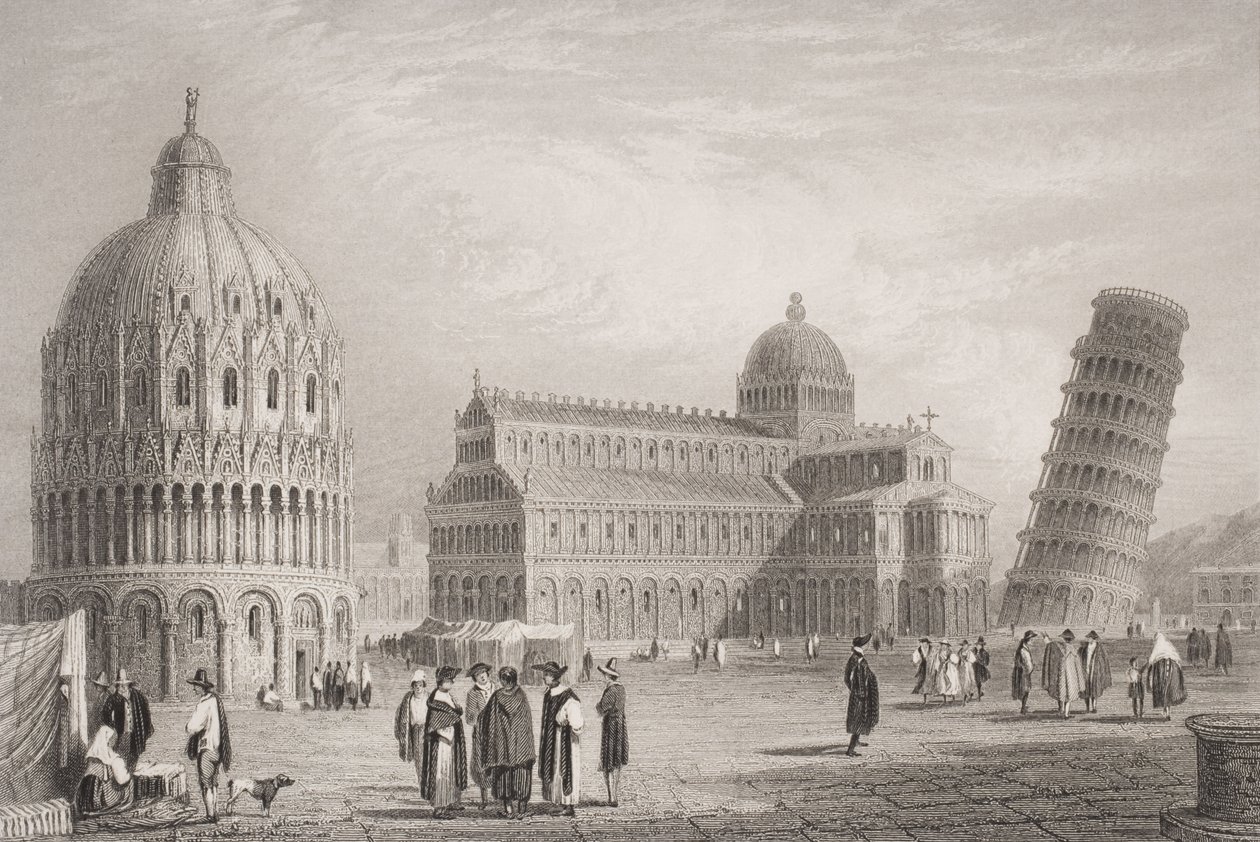 Pisa by Samuel Prout