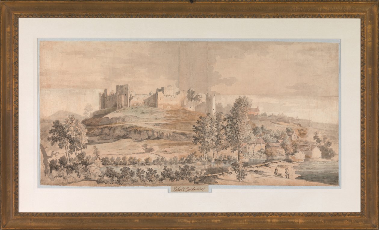 Ludlow Castle by Samuel Scott