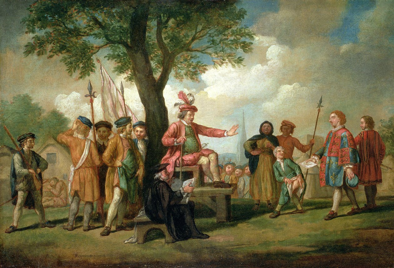 Robert Kett Under the Oak of the Reformation by Samuel Wale