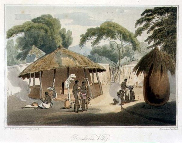 Booshuana Village, plate 18 from 