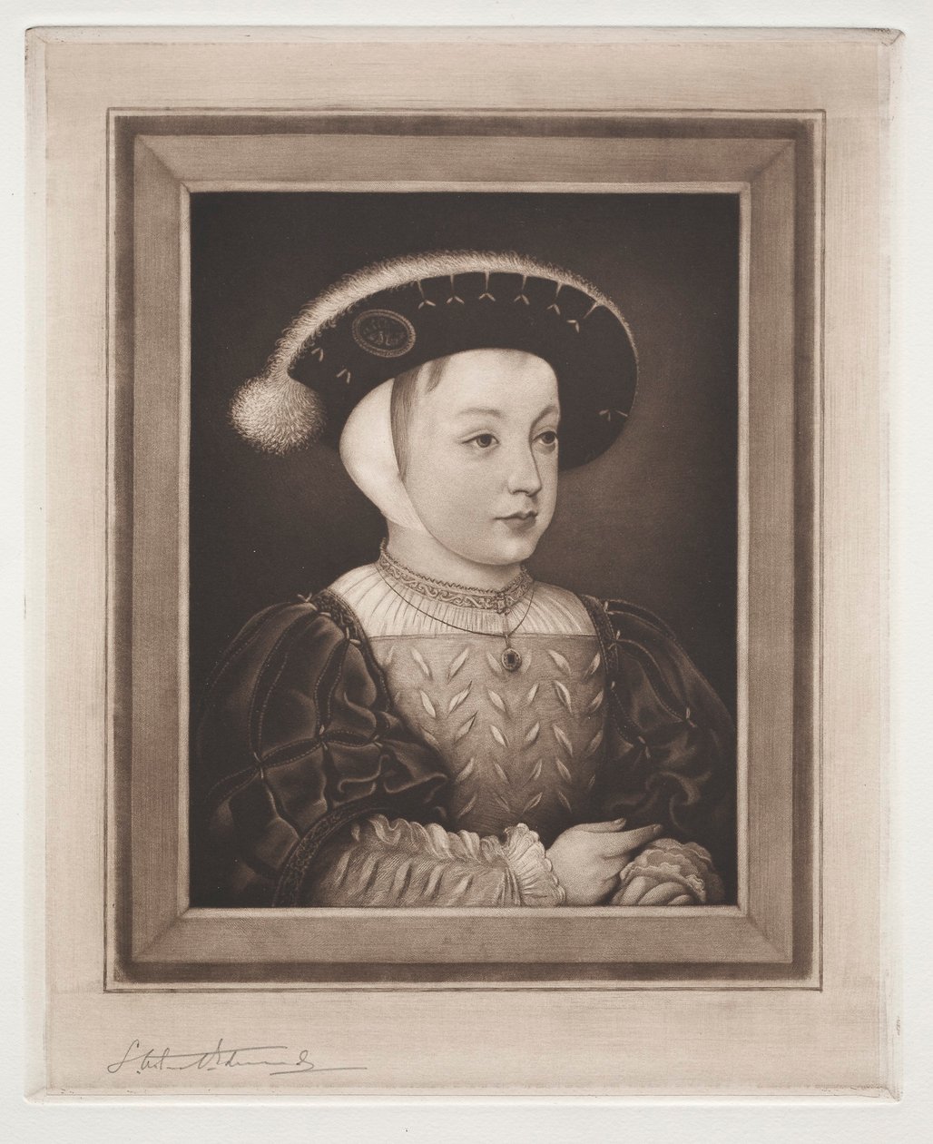 François II Dauphin of France, 19th-20th century by Samuel Arlent Edwards