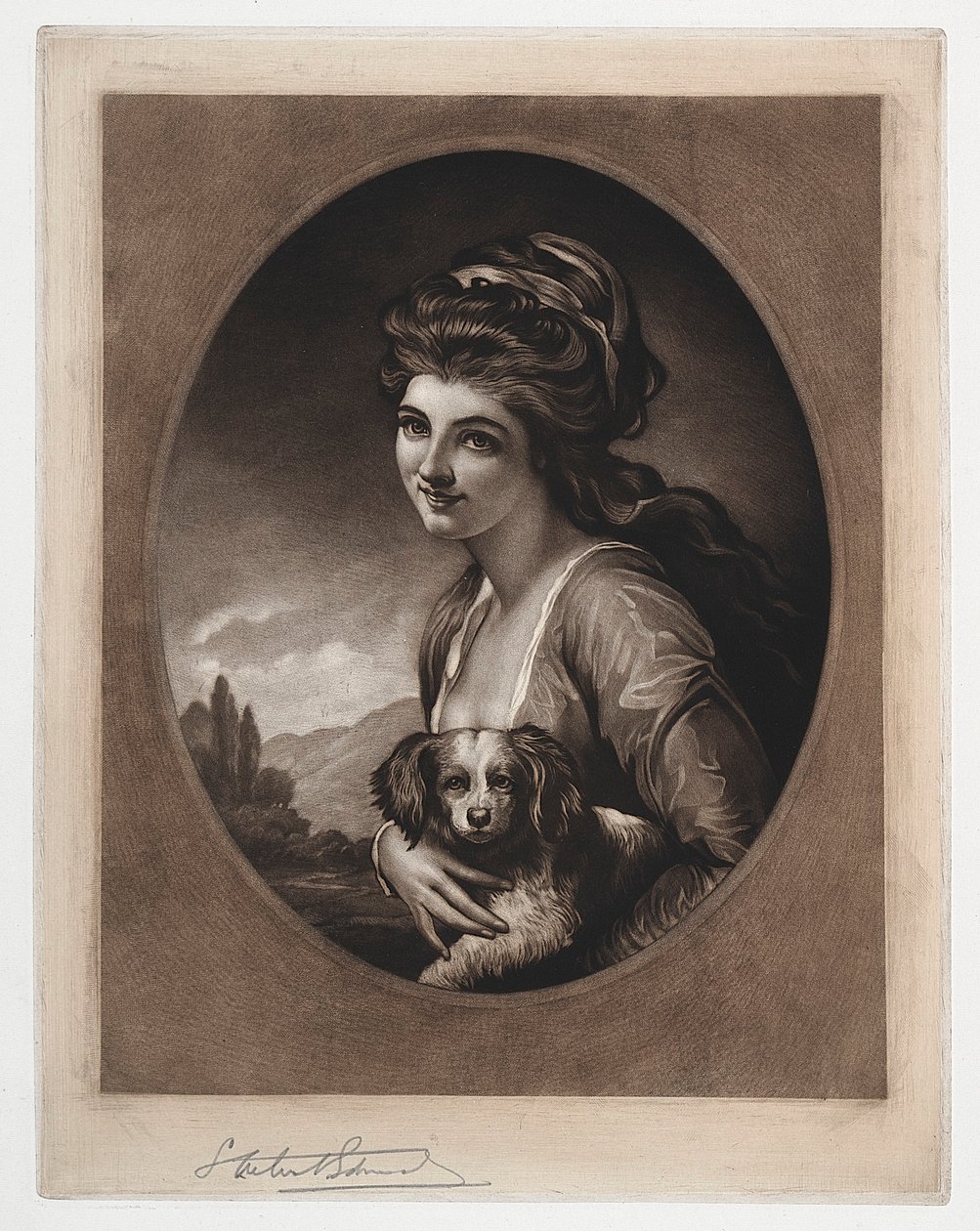 Lady Hamilton as Nature by Samuel Arlent Edwards