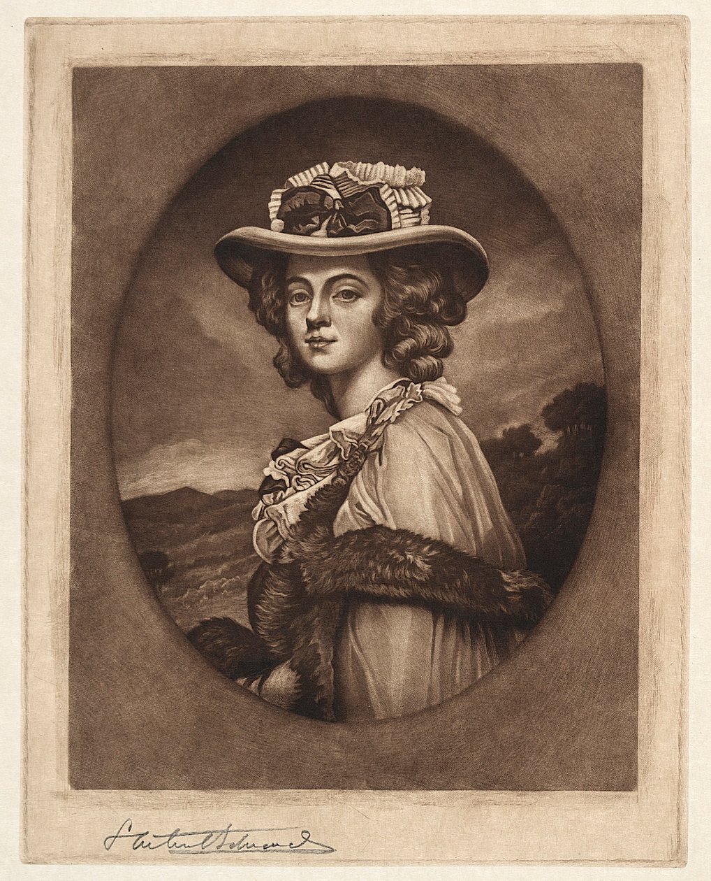 Mrs. Davenport, 19th-20th Century by Samuel Arlent Edwards