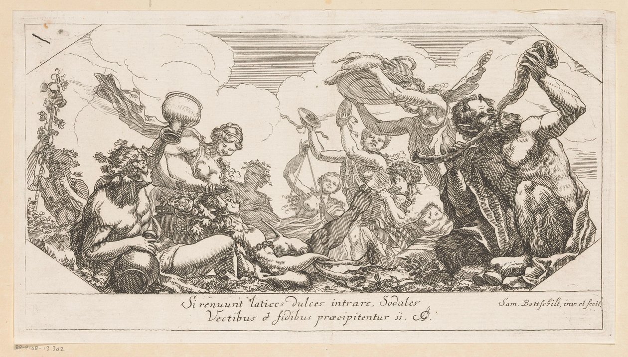 Bacchanal (Diverse Designs) (Opera Varia Historica, Poetica & Iconologica) by Samuel Bottschild