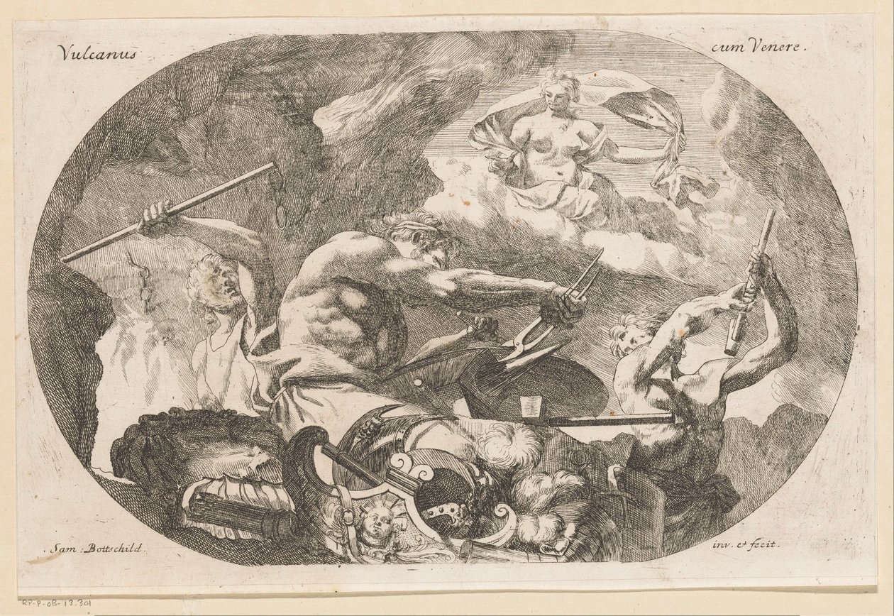 Vulcan and Venus, Various Designs (series title) by Samuel Bottschild