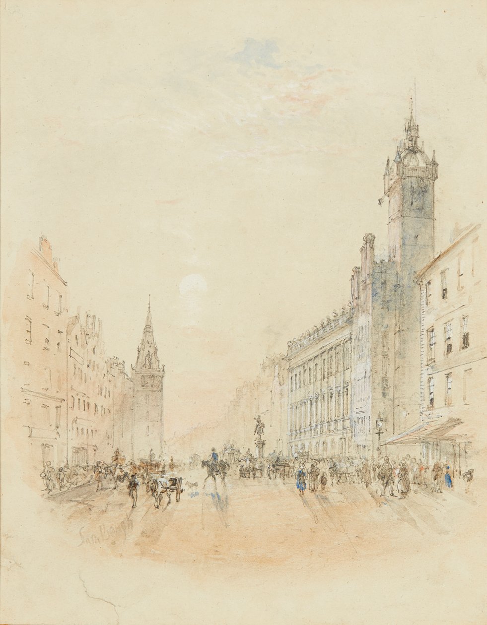 Trongate, Glasgow by Samuel Bough