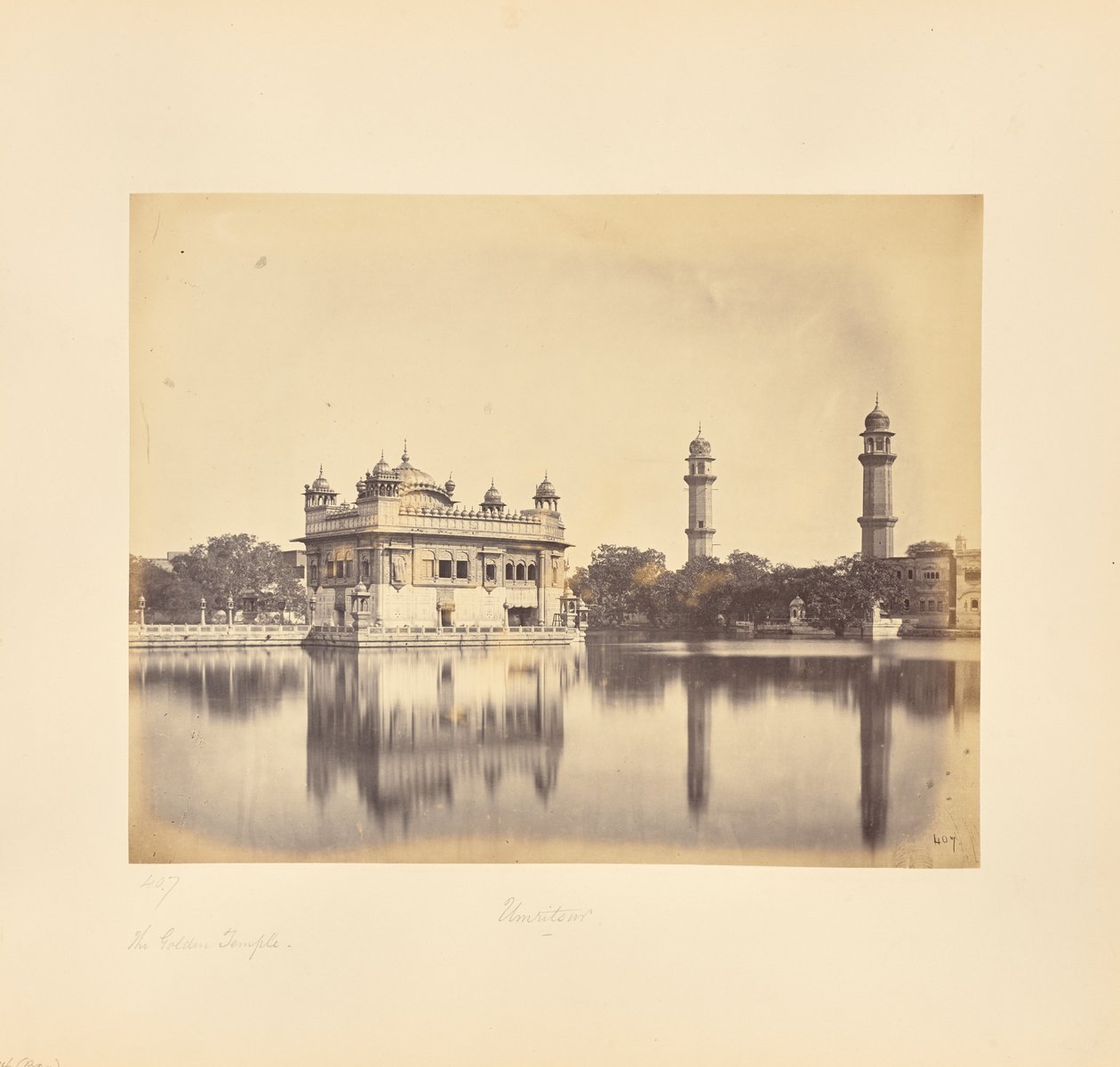 The Golden Temple, Amritsar by Samuel Bourne